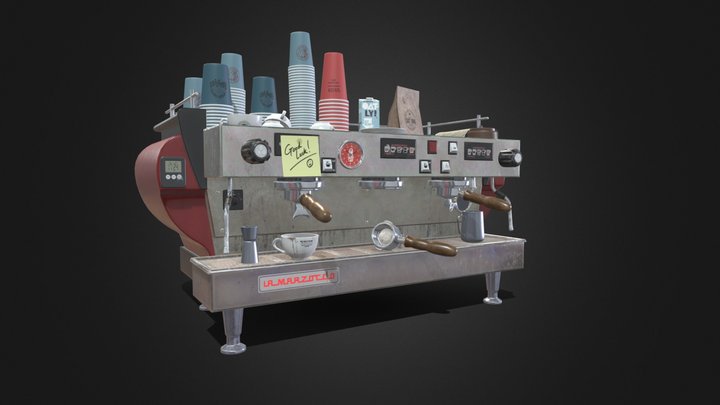 Coffee Machine La Marzocco 3D Model