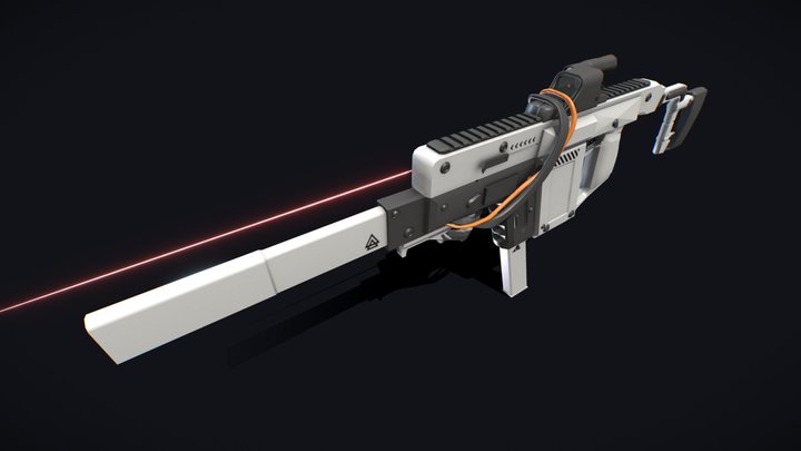 Deadlink inspired Vector. 3D Model