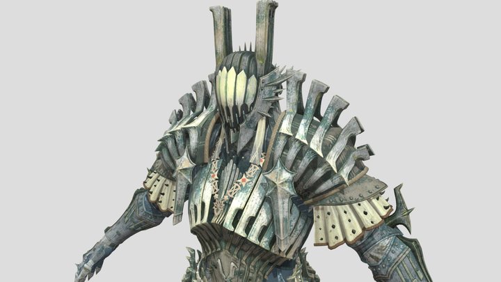 JIN DAHAAD armor 3D Model