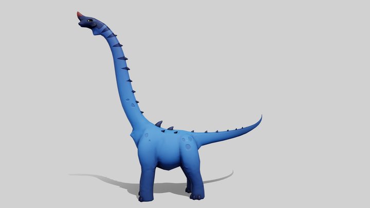 Sauropod 3D Model