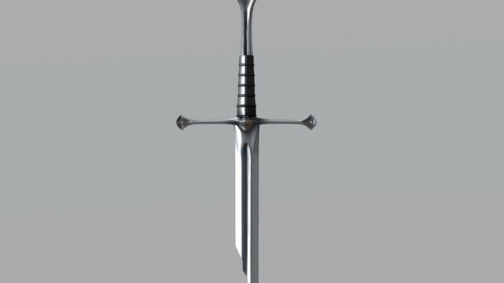 Isildur's Sword 3D Model