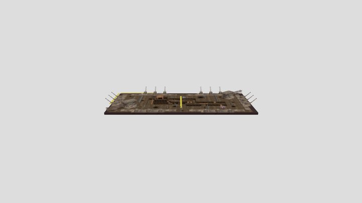 Astra Militarum battlefield - 2 3D Model
