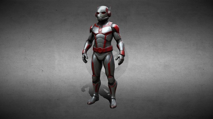 Ant Man Alternative Suit 3D Model