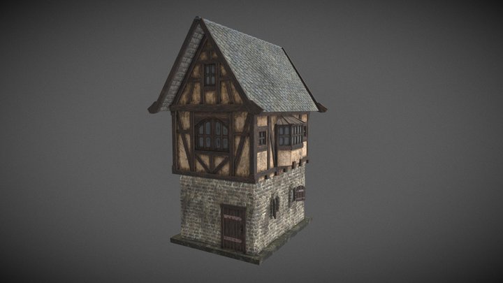 House from Stronghold 3D Model