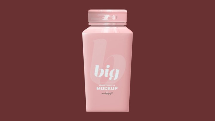 20SA1080-botol-minuman 3D Model