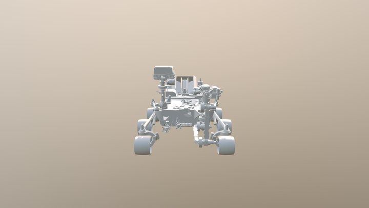 Curiosity 3D Model