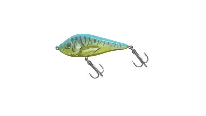 trout3 3D Model