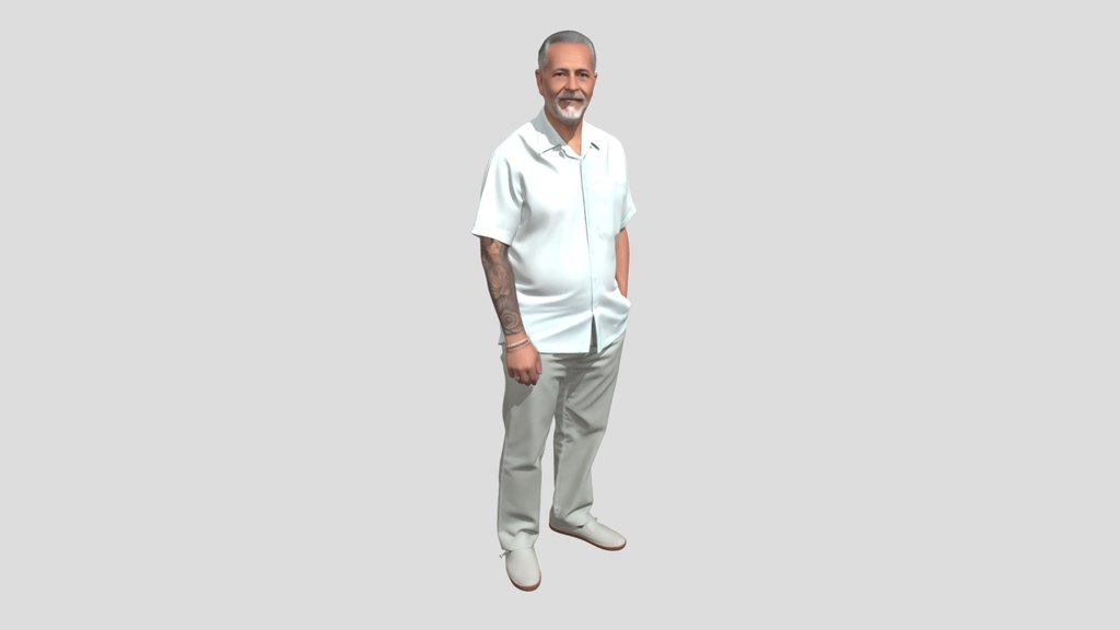 Gentleman in a Mint Shirt