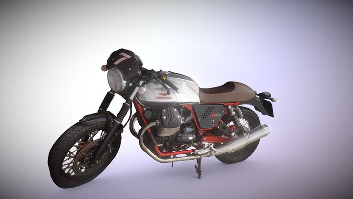 Moto-Guzzi V7 special 2024 3D model - Download Vehicles on