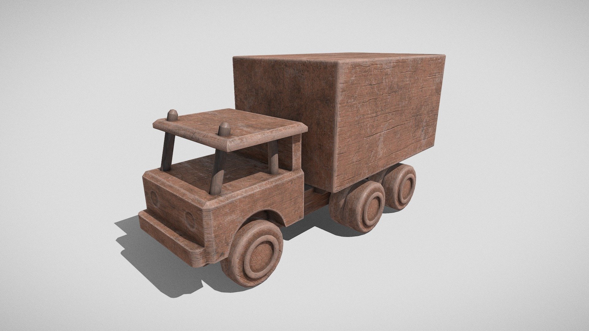 Wooden Truck