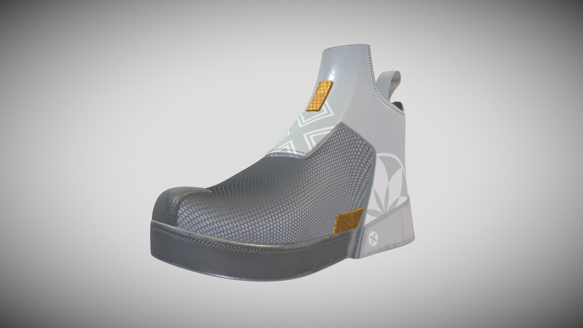 Futuristic sneaker for jogging on Craiyon