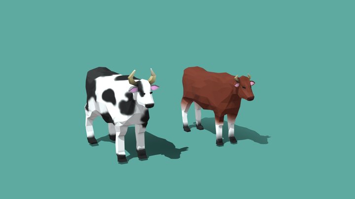 Cow 3D Model