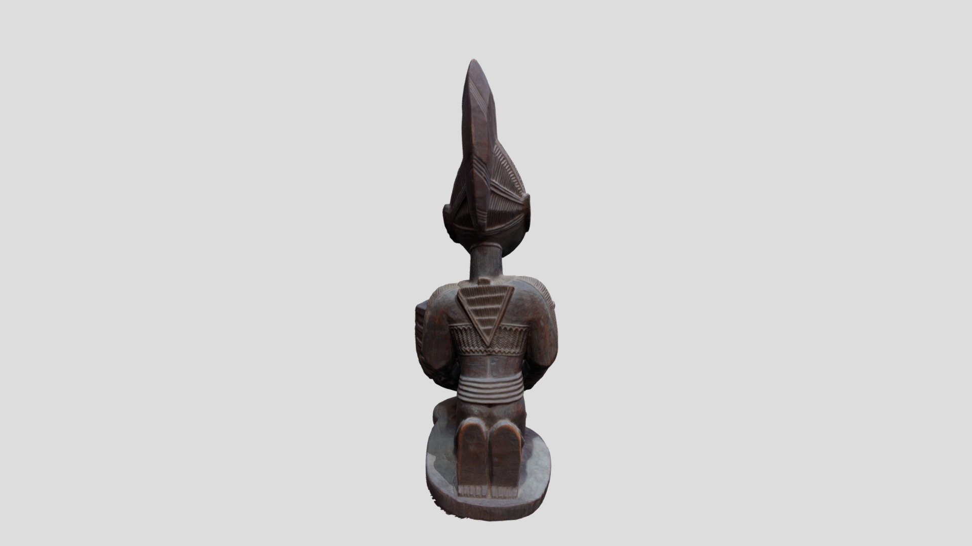 Yoruba votive bowl — Sketchfab embed 3D viewer