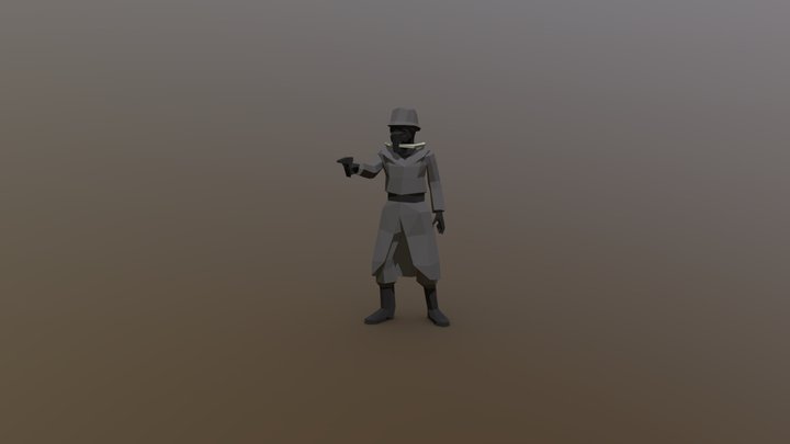 Low-Poly Zombie B (Sucker Punch)