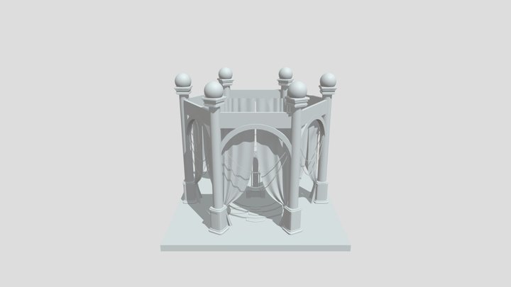 Celestial Throne 3D Model