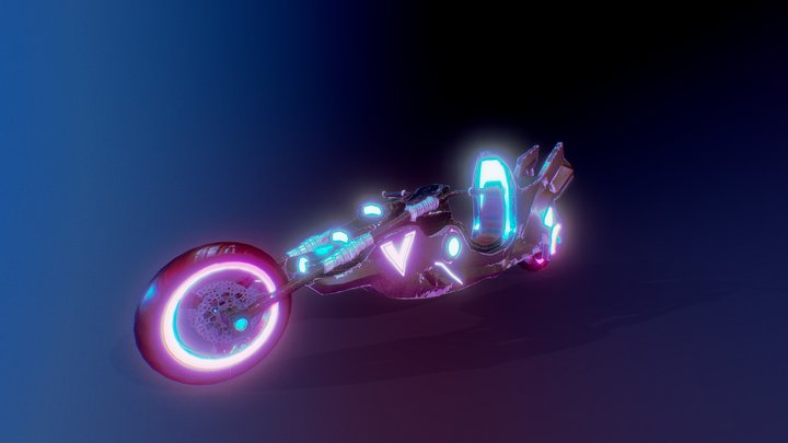 CyberBike 3D Model