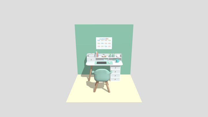 Final Working Model 3D Model