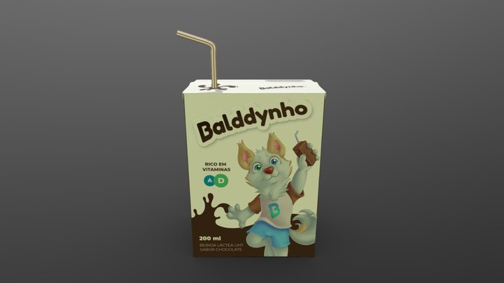 Caixa Balddynho 3D Model