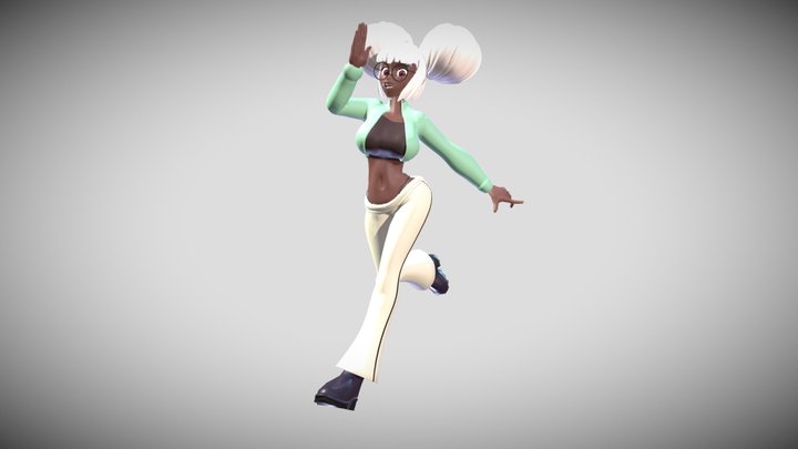 Needy full body 3D Model