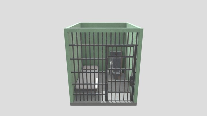 A Jail Cell 3D Model