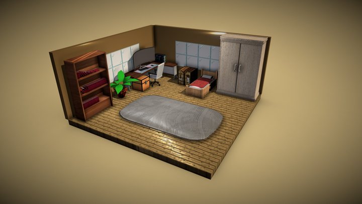 GAP CA2 Nice Room 3D Model