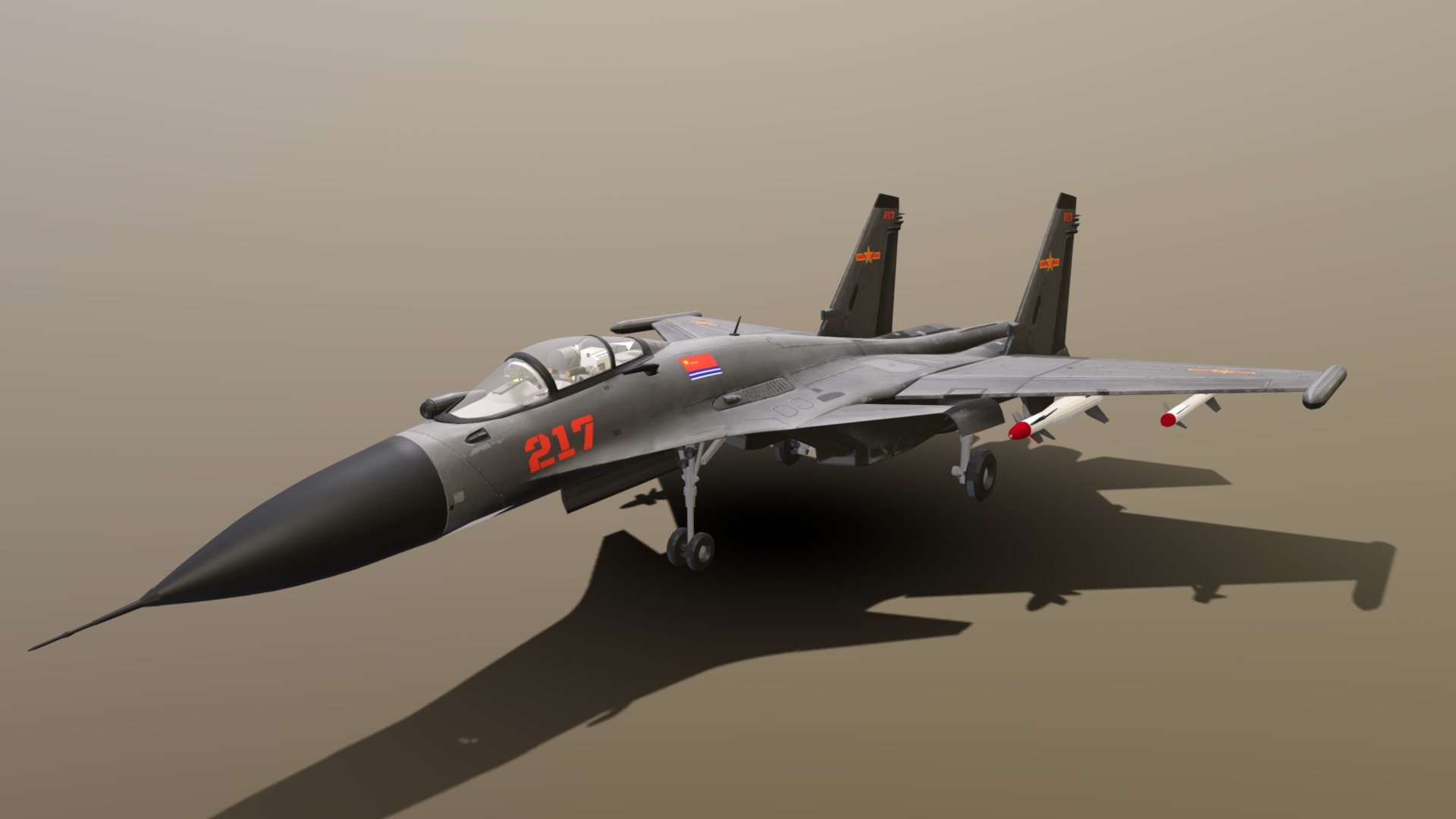PLA Navy Shenyang J-15 - Download Free 3D model by 42manako [f2bf5c1 ...
