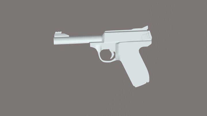 Pistola Smith & Wesson SW22 Victory- 1 3D Model