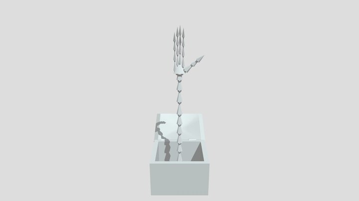 Anim_JackInTheBox_Waving 3D Model