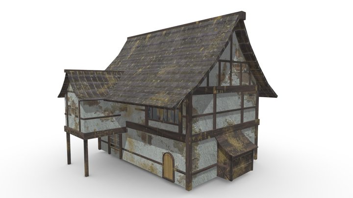 Medieval House – Modèle 3D gratuit STL