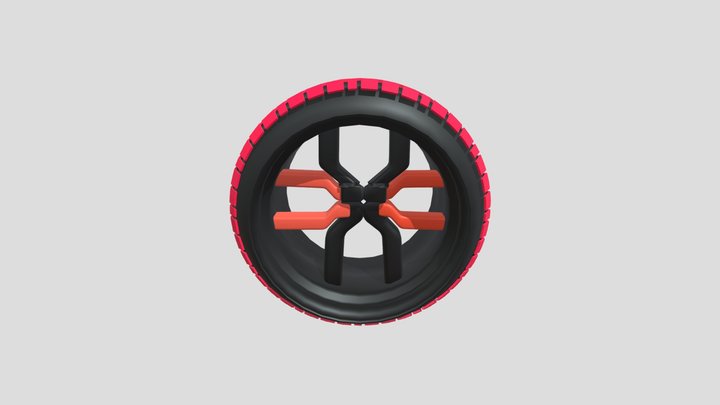 custom tire 3D Model