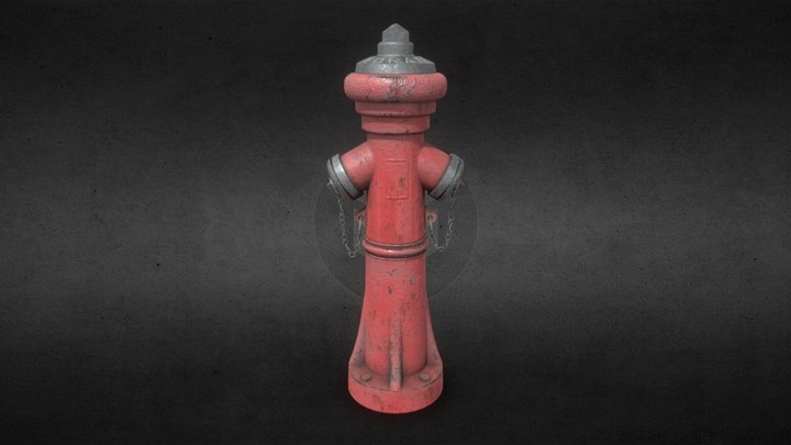 Fire Hydrant 3D Model