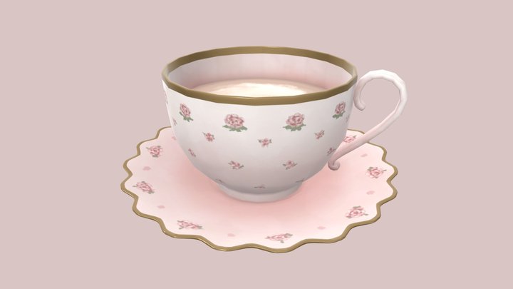 Teacup 3D Model