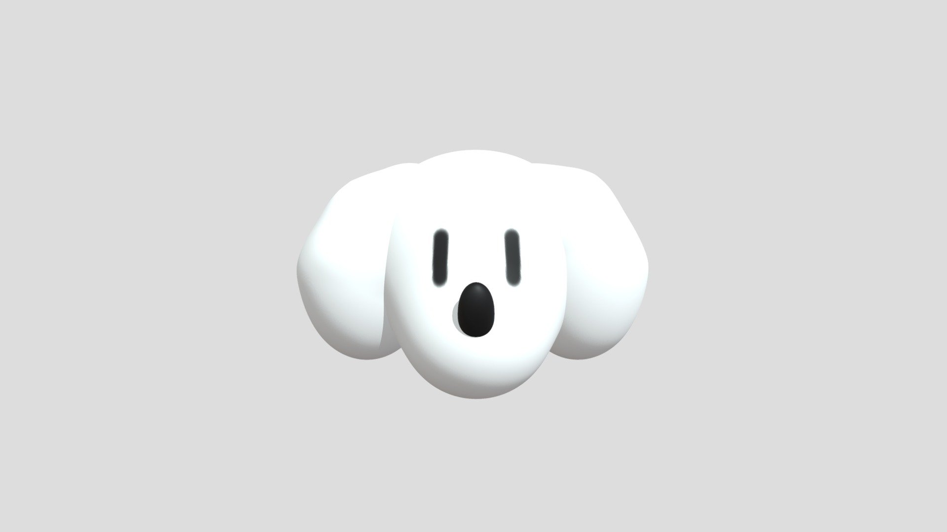 small chester the dog head