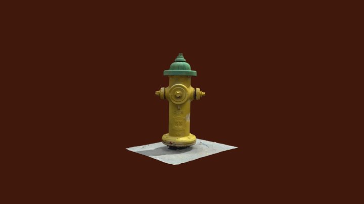 Fire Hydrant 3D Model