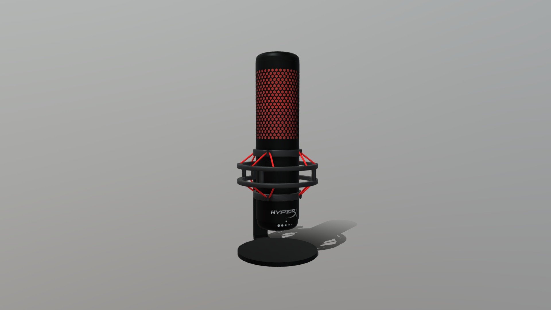 Microphone for computer HyperX QuadCast S Modello 3D in Computer