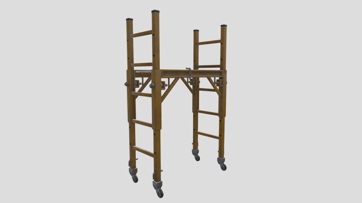 scaffolding 3D Model