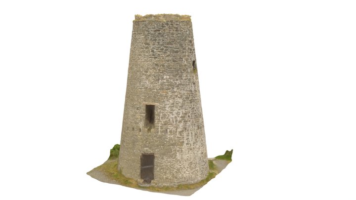 Windmill Stump 3D Model
