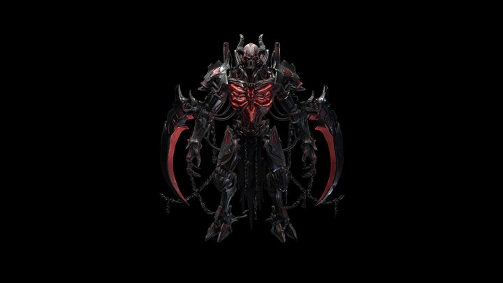 Bone Reaper 3D Model 3D Model