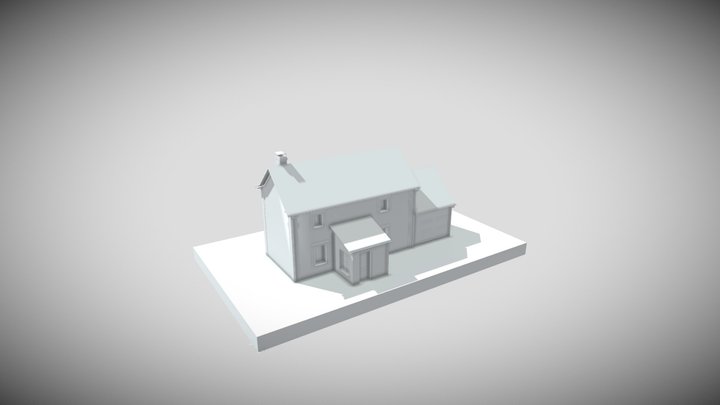 Maison traditionnel francaise 3D Model