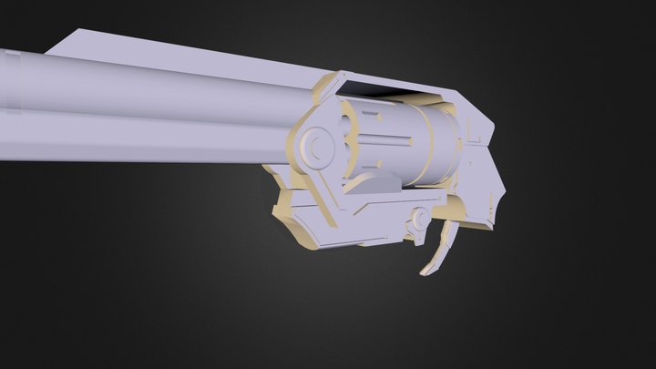 Boltok Pistol WIP 3D Model