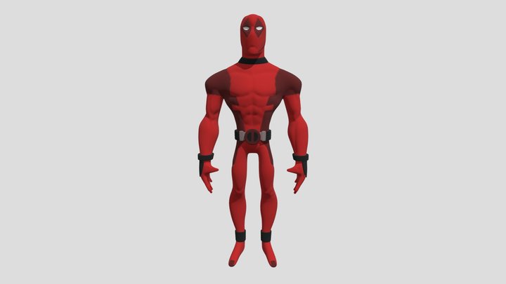 Deadpool 3D Model