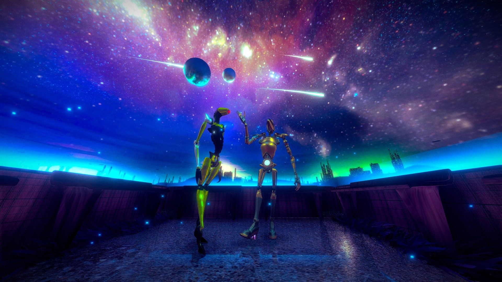 Robots Can Stargaze