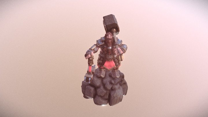 Dwarf Sculpt 3D Model