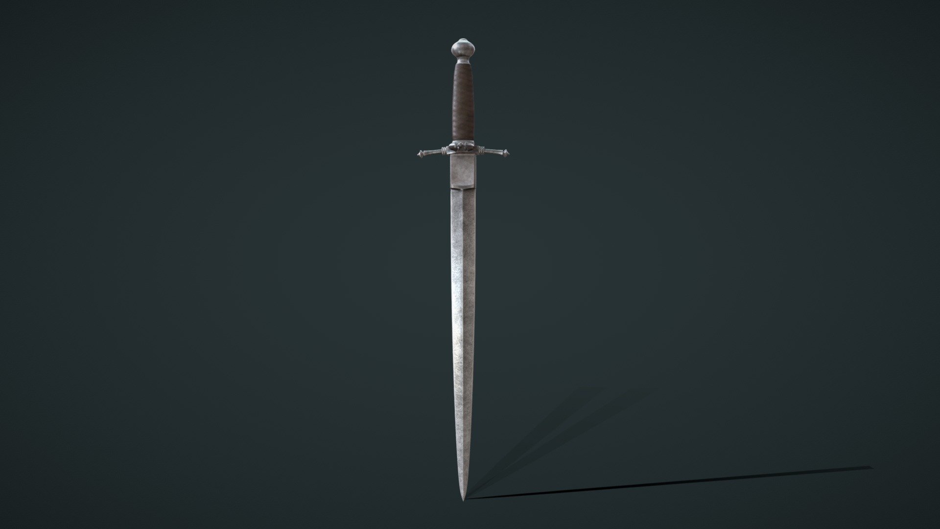 German Dagger \ Sword - Download Free 3d Model By Deguider [f2c7bf8 