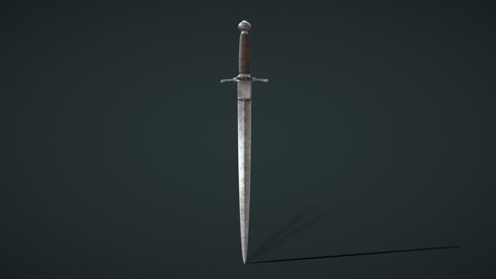 German Dagger \ Sword 3D Model
