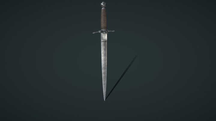 German Dagger \ Sword 3D Model