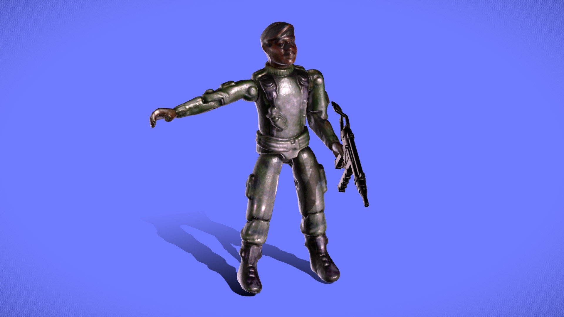 1982 G.I. JOE STALKER - 3D SCAN - - Buy Royalty Free 3D model by ...