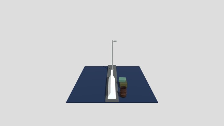 Final_ Project_ Apocalypse City_ Road 3D Model