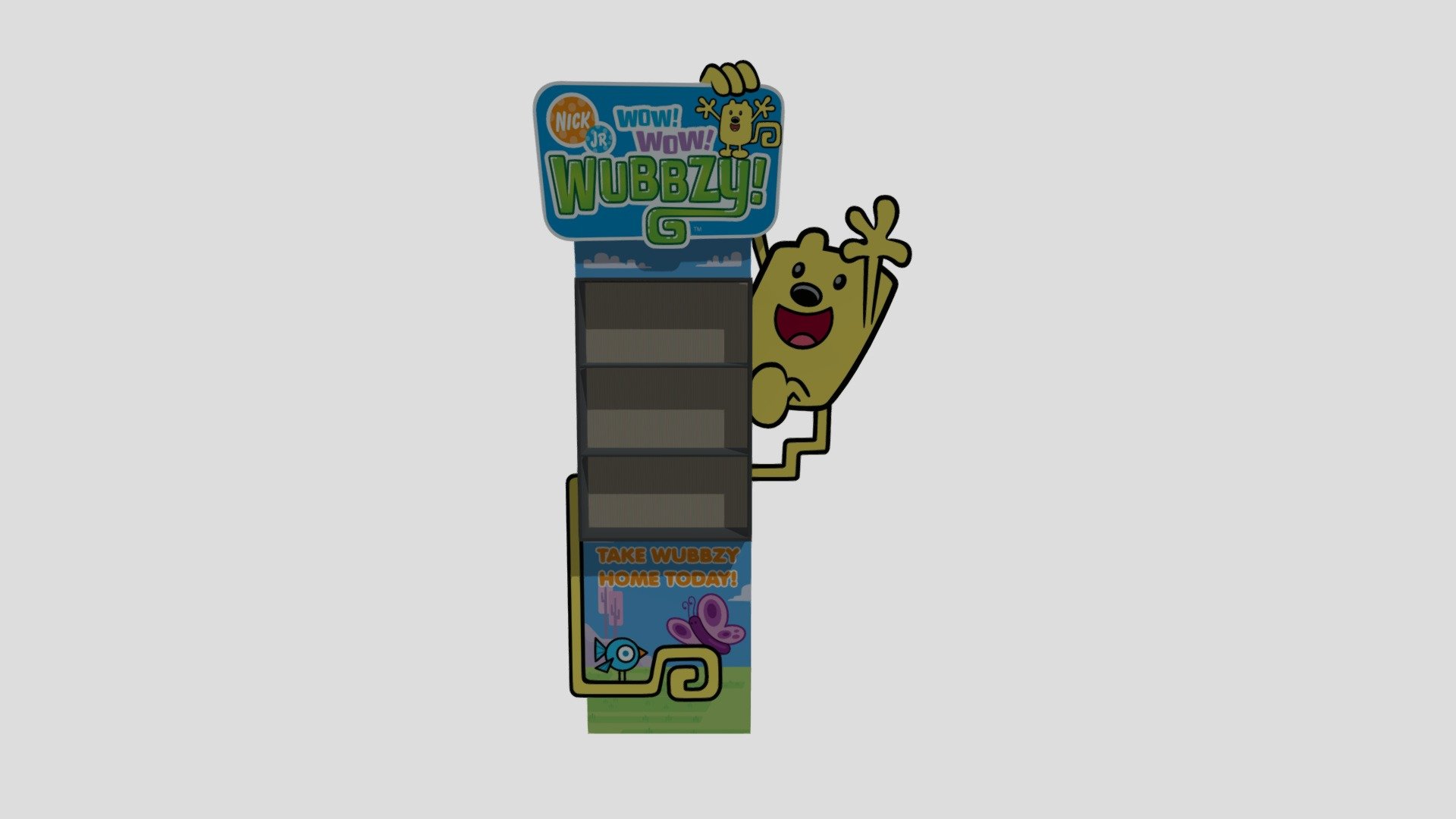 Wubzy_ARf2 - 3D model by curtisrice [f2c8691] - Sketchfab