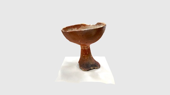 96-1-高杯 3D Model